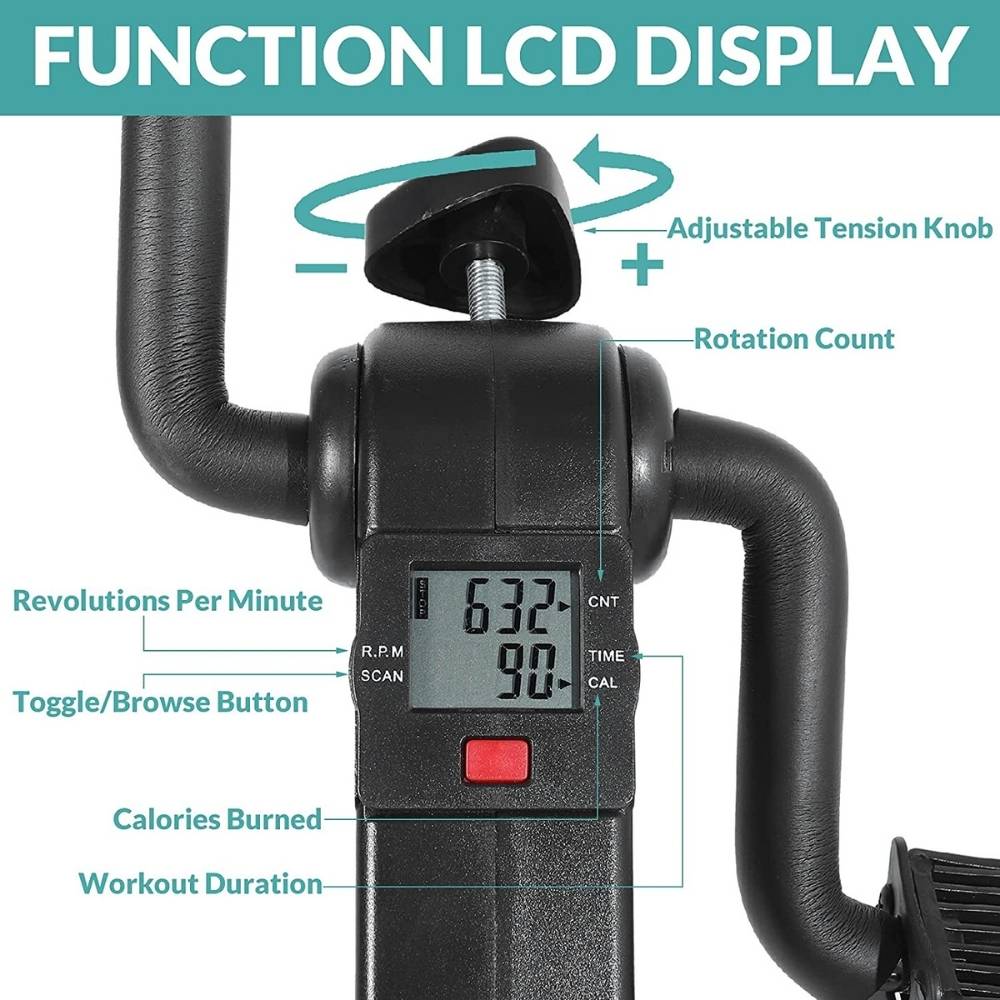 Under Desk Bike Pedal Exerciser